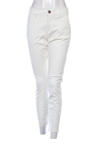 Pantaloni de velvet de femei Calliope, Mărime M, Culoare Ecru, Preț 47,24 Lei, #137905076