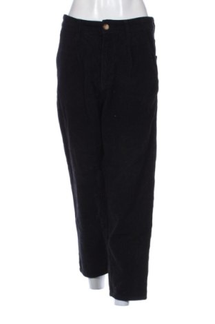 Női kordbársony nadrág Pull&Bear, Méret L, Szín Fekete, Ár 3 191 Ft, #137907080
