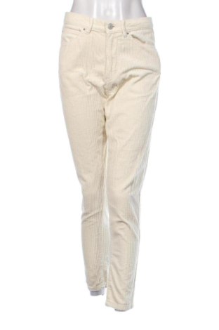 Pantaloni de velvet de femei Esprit, Mărime S, Culoare Ecru, Preț 129,00 Lei, #137919277