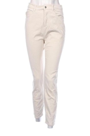 Pantaloni de velvet de femei Reserved, Mărime S, Culoare Ecru, Preț 57,74 Lei, #137902503