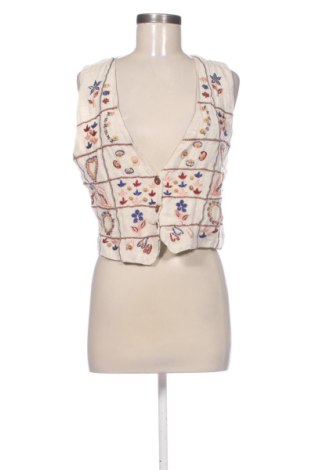 Vestă de femei Unbranded, Mărime L, Culoare Ecru, Preț 89,23 Lei, #137886099