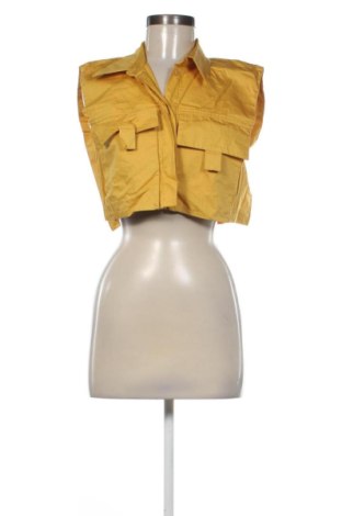 Дамски елек Zara, Размер S, Цвят Жълт, Цена 19,00 €, #137926160