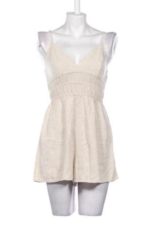 Salopetă scurtă de damă Unbranded, Mărime S, Culoare Ecru, Preț 81,14 Lei, #137914781