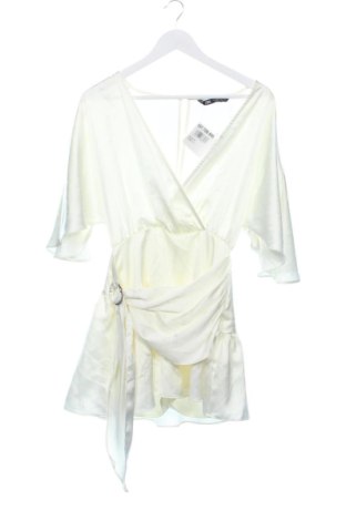Salopetă scurtă de damă Zara, Mărime XS, Culoare Ecru, Preț 131,23 Lei, #137738898