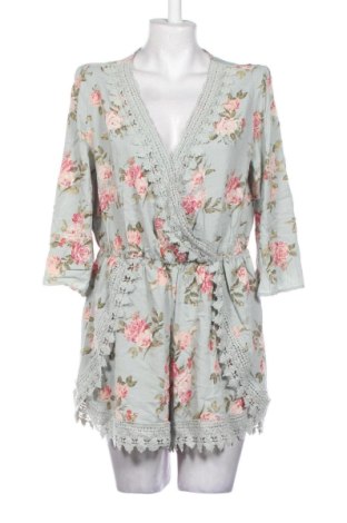 Salopetă scurtă de damă H&M, Mărime XL, Culoare Multicolor, Preț 73,49 Lei, #137922359
