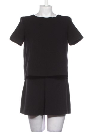 Salopetă scurtă de damă Zara, Mărime M, Culoare Negru, Preț 120,73 Lei, #137929642