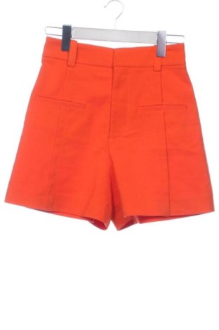 Дамски къс панталон Zara, Размер XS, Цвят Оранжев, Цена 15,00 €, #137905912