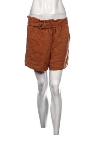 Pantaloni scurți de femei Zara, Mărime S, Culoare Portocaliu, Preț 78,74 Lei, #137927323