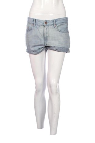 Pantaloni scurți de femei H&M, Mărime L, Culoare Albastru, Preț 52,49 Lei, #137932094