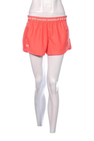 Damen Shorts Under Armour, Größe L, Farbe Orange, Preis 28,00 €, #137896551