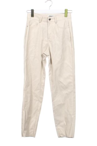 Damenhose ONLY, Größe XS, Farbe Ecru, Preis 10,99 €, #137886732