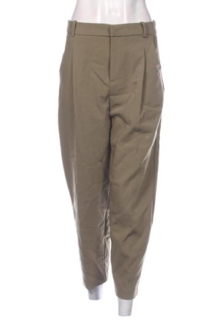 Pantaloni de femei Zara, Mărime M, Culoare Verde, Preț 73,49 Lei, #137894831