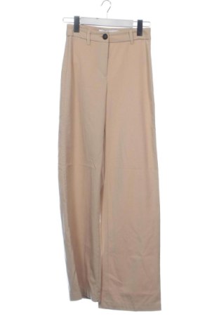 Дамски панталон Bershka, Размер XS, Цвят Бежов, Цена 27,68 €, #137915002