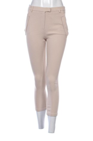 Damskie spodnie Patrizia Pepe, Rozmiar XS, Kolor Beżowy, Cena 296,35 zł, #137911276