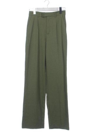 Pantaloni de femei Pull&Bear, Mărime XS, Culoare Verde, Preț 69,00 Lei, #137918239