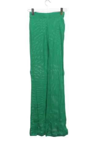 Дамски панталон Zara, Размер XXS, Цвят Зелен, Цена 13,00 €, #137922891