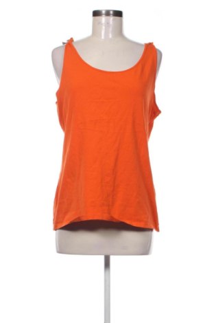 Γυναικείο αμάνικο μπλουζάκι H&M, Μέγεθος XL, Χρώμα Πορτοκαλί, Τιμή 10,00 €, #137907966