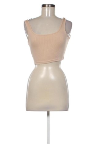 Tricou de damă SHEIN, Mărime XS, Culoare Bej, Preț 52,49 Lei, #137916291