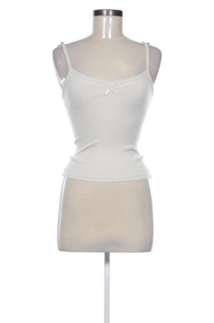Tricou de damă Pull&Bear, Mărime S, Culoare Ecru, Preț 47,24 Lei, #137931142