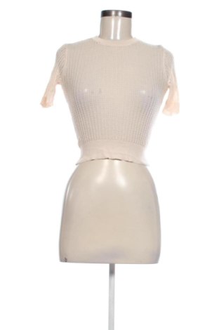 Pulover de femei Zara, Mărime S, Culoare Bej, Preț 73,49 Lei, #137878913