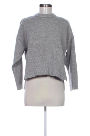 Pulover de femei Bershka, Mărime L, Culoare Gri, Preț 76,00 Lei, #137907973