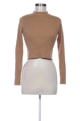 Pulover de femei Stradivarius, Mărime M, Culoare Bej, Preț 145,29 Lei, #137908752