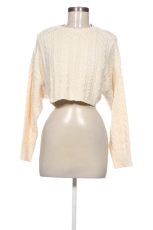 Pulover de femei Stradivarius, Mărime XS, Culoare Ecru, Preț 73,49 Lei, #137912728