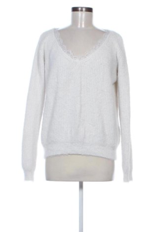 Pulover de femei SHEIN, Mărime L, Culoare Alb, Preț 73,49 Lei, #137915319