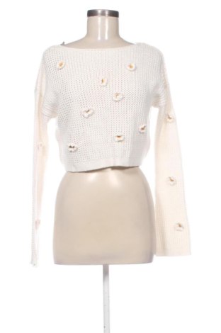 Pulover de femei Fb Sister, Mărime XS, Culoare Ecru, Preț 43,06 Lei, #137917355