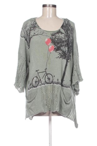 Дамски пуловер Unbranded, Размер XXL, Цвят Зелен, Цена 9,00 €, #137922896
