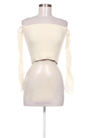 Pulover de femei Zara, Mărime XS, Culoare Ecru, Preț 78,74 Lei, #137924410