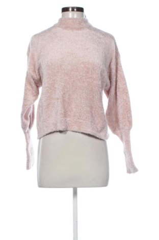 Damski sweter Bershka, Rozmiar XS, Kolor Różowy, Cena 64,52 zł, #137933984
