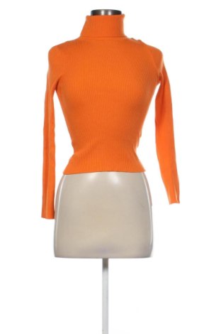 Pulover de femei H&M, Mărime XXS, Culoare Portocaliu, Preț 94,48 Lei, #137903592