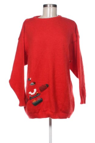 Pulover de femei Unbranded, Mărime M, Culoare Roșu, Preț 78,00 Lei, #137919512