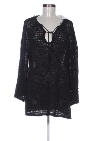Pulover de femei Zara, Mărime L, Culoare Negru, Preț 196,32 Lei, #137929112
