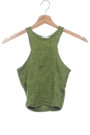 Damen Sporttop Bershka, Größe XS, Farbe Grün, Preis € 8,00, #137901751