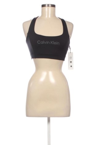 Дамски спортен топ Calvin Klein, Размер M, Цвят Черен, Цена 28,30 €, #137904345