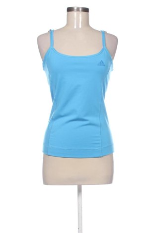 Γυναίκειο αθλητικό τοπ Adidas, Μέγεθος M, Χρώμα Μπλέ, Τιμή 23,00 €, #137904497