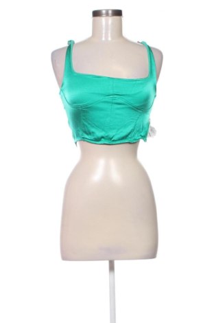 Top de femei Zara, Mărime XS, Culoare Verde, Preț 73,49 Lei, #137903459