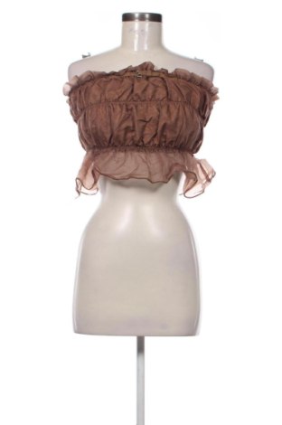 Top de femei SHEIN, Mărime M, Culoare Maro, Preț 57,74 Lei, #137907867