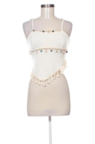 Damski top SHEIN, Rozmiar M, Kolor ecru, Cena 46,57 zł, #137922256