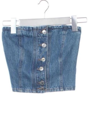 Дамски топ Pull&Bear, Размер XXS, Цвят Син, Цена 8,00 €, #137922582
