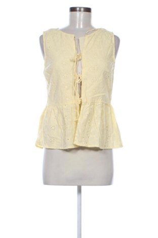 Top de femei Sinsay, Mărime M, Culoare Galben, Preț 62,99 Lei, #137923236