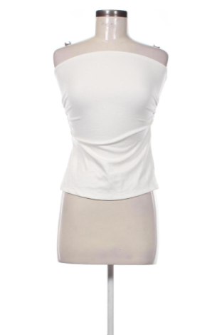 Damentop Bershka, Größe S, Farbe Ecru, Preis 10,67 €, #137941706