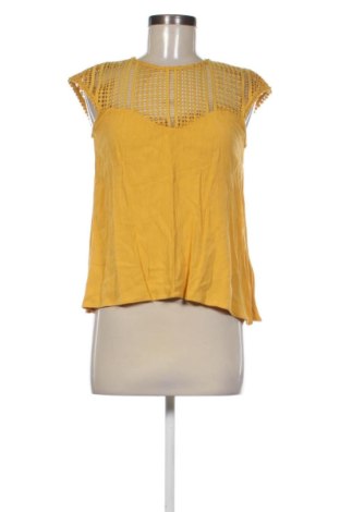 Top de femei H&M, Mărime XS, Culoare Galben, Preț 61,00 Lei, #137911896