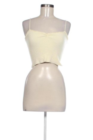 Дамски топ Bershka, Размер S, Цвят Жълт, Цена 9,53 €, #137918005