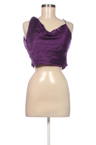 Top de femei Zara, Mărime M, Culoare Mov, Preț 62,99 Lei, #137940246