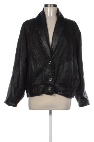 Geacă de piele pentru femei Unbranded, Mărime M, Culoare Negru, Preț 403,99 Lei, #137889315