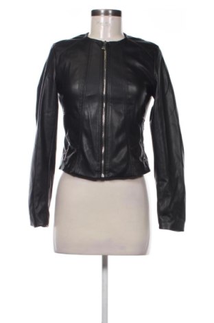 Geacă de piele pentru femei Stradivarius, Mărime S, Culoare Negru, Preț 161,00 Lei, #137919541