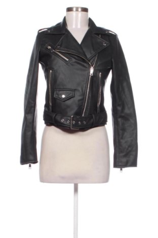 Geacă de piele pentru femei Zara, Mărime XS, Culoare Negru, Preț 188,00 Lei, #137924429